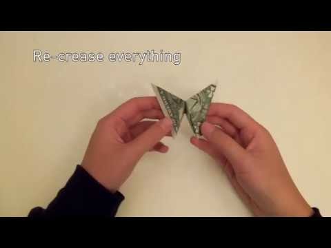 DIY Money Origami Butterfly