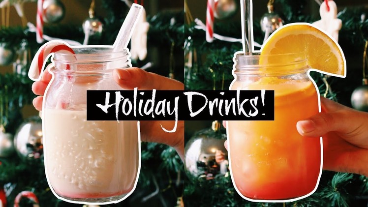 Easy Holiday Drink Recipes - 10 of 12 DIYs of Christmas | Natasha Rose
