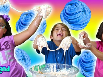 Giant DIY Foam Slime FAIL???  | UniLand Kids