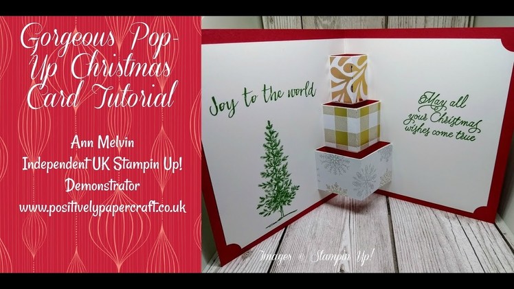 Gorgeous Pop-Up Christmas Present Card!