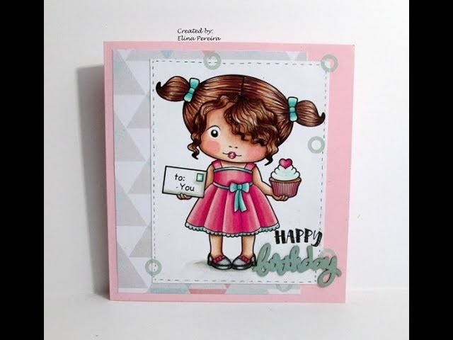 "Happy Birthday to You"- Coloring & Card Making Tutorial!