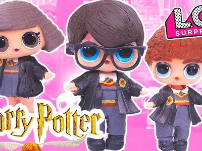 HARRY POTTER ???? Custom LOL SURPRISE DOLLS Series 2 ✨ with HERMIONE & RON
