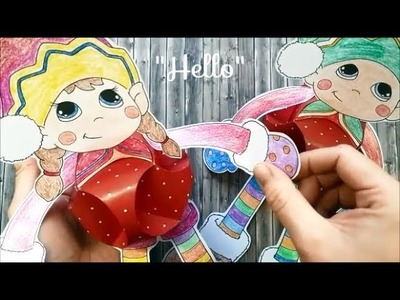 Hattifant - Christmas Elves | Tutorial | with templates