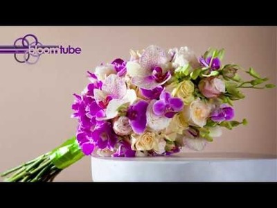 How to make a bridal bouquet tutorial