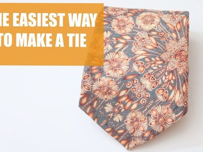 How to Sew a Tie | Easy Sewing Tutorial