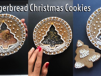 Isomalt Gingerbread Christmas Cookies