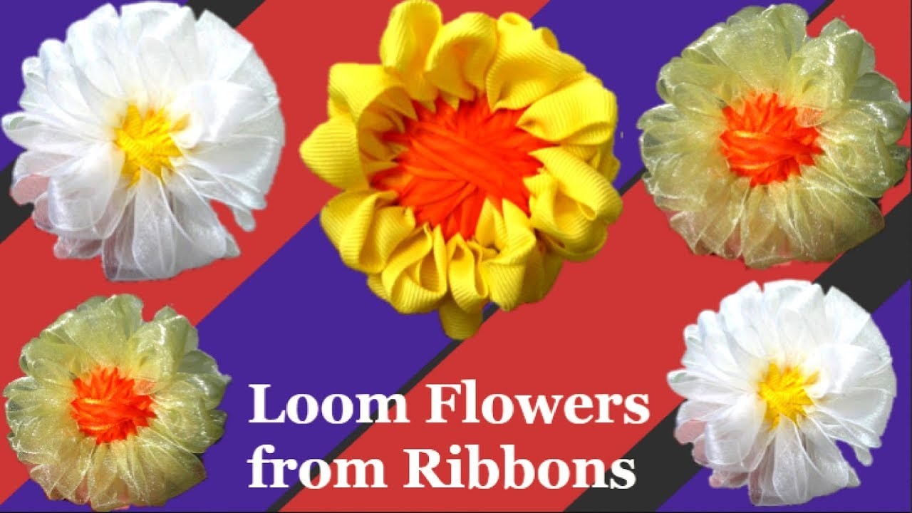 Loom Flower With Handmade Maker Step By Loom Flower With Handmade Maker Step By