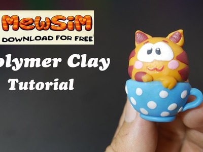 MewSim Pet Cat - Polymer Clay Tutorial