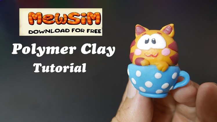 MewSim Pet Cat - Polymer Clay Tutorial
