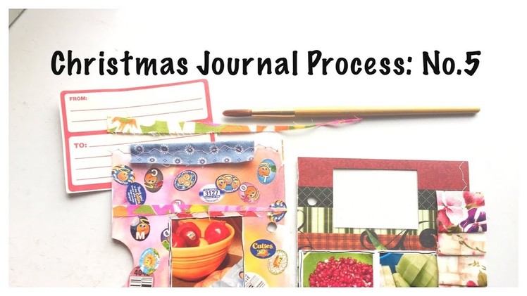 MIni Christmas Album: Holiday Junk Journal With Me Part 5: Unique Scrapbook