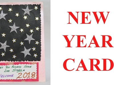 NEW YEAR CARD | CARD MAKING COMPETITION IN SCHOOL | DIY CARD | CARD MAKING | EASY CARD MAKING