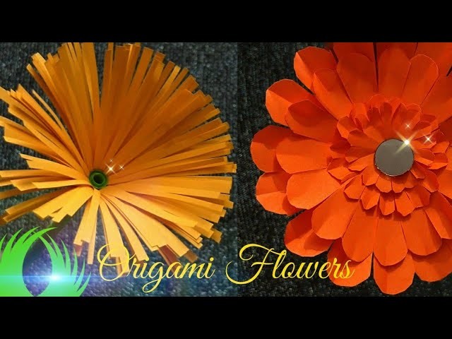 Origami Flowers| Home Decor idea | Fun Project for Kids| paper flowers