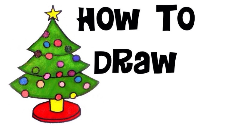 Painting drawing christmas 2017 tree star lights coloring kids happy new year 2018 rainbow Cats art