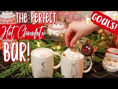 Perfect DIY Hot Chocolate Bar! (Hacks & Ideas + Crock Pot Hot Chocolate Recipe!)