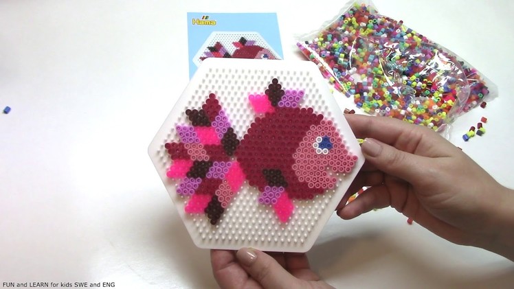 Perler bead cute animals tutorial - Hama beads