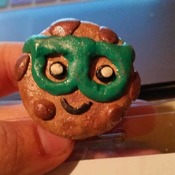 Polymer Clay Nerdy Cookie Charm