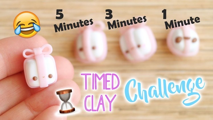 Polymer Clay Timed Challenge #4! (Kawaii Present)