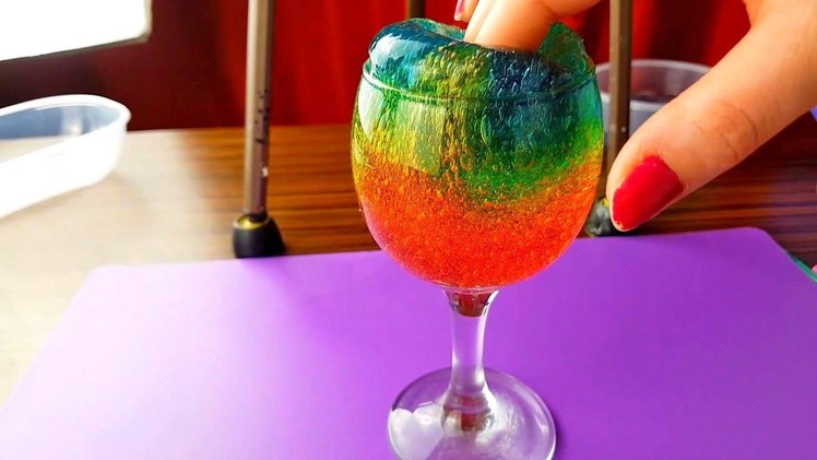 Rainbow Slime In A Cup