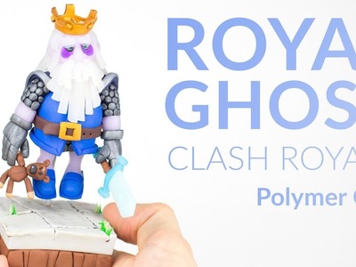 Royal Ghost (Clash Royale) – Polymer Clay Tutorial