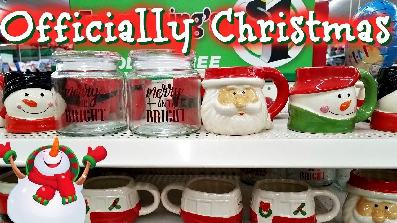 Shop WIth ME! CHRISTMAS IS OFFICIALLY HERE ! Dollar Tree 2017