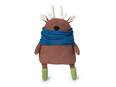 (Shortened Version) Eco-Friendly Deer Plush Making Tutorial with Free Sewing Pattern