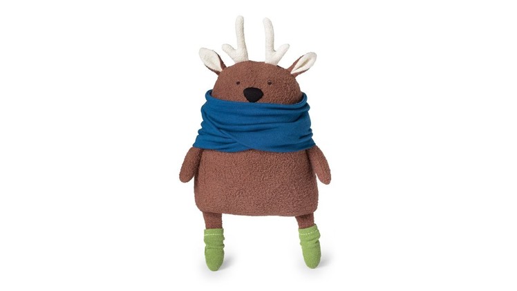 (Shortened Version) Eco-Friendly Deer Plush Making Tutorial with Free Sewing Pattern