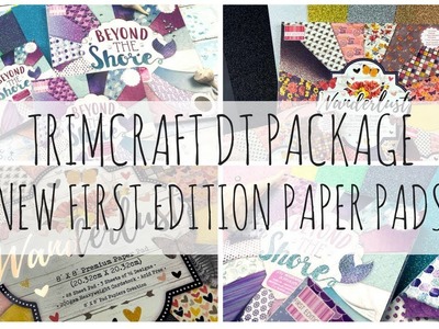 TRIMCRAFT DESIGN TEAM PACKAGE | December 2017 | New First Edition Paper Pads