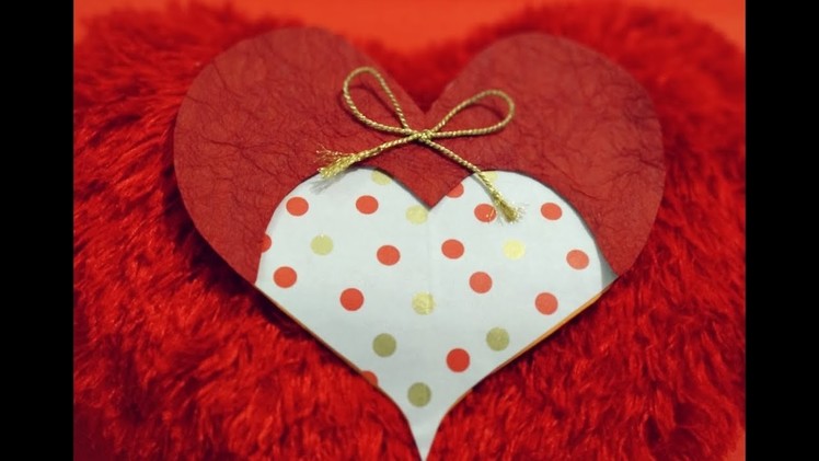 Valentine Card Handmade | Love Card Making | Handmade craft
