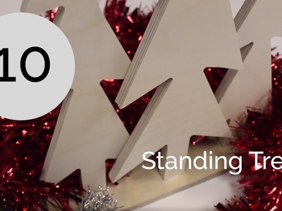 Vectric FREE Projects | Standing Trees | 12 Days of Christmas