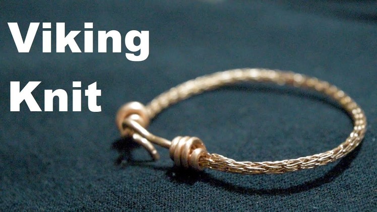 Viking Weave Copper Bracelet | Making Jewelry with Scrap Wire