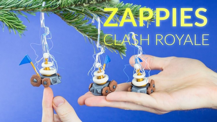 Zappies (Clash Royale) Christmas Decoration – Polymer Clay Tutorial