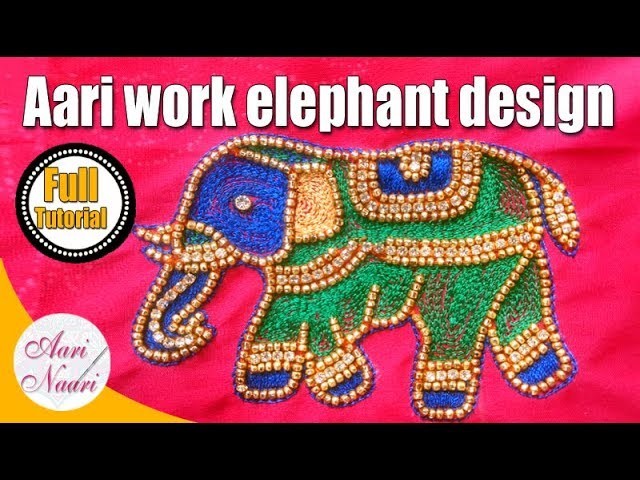 aari elephant design