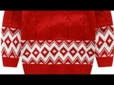 Attractive border.Sweater for 8-10 year kids in hindi(with subtitles).Requested video:Design-111