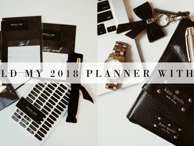 BUILD MY 2018 PLANNER WITH ME FT. SESSAVEE | INMYSEAMS