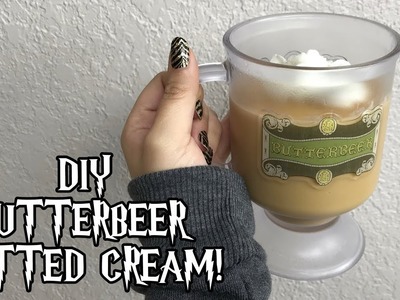 DIY Butterbeer Potted Cream | Harry Potter