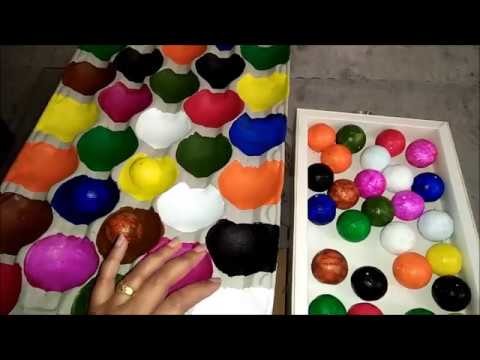 DIY game for kids || Thermocol Color Ball Match