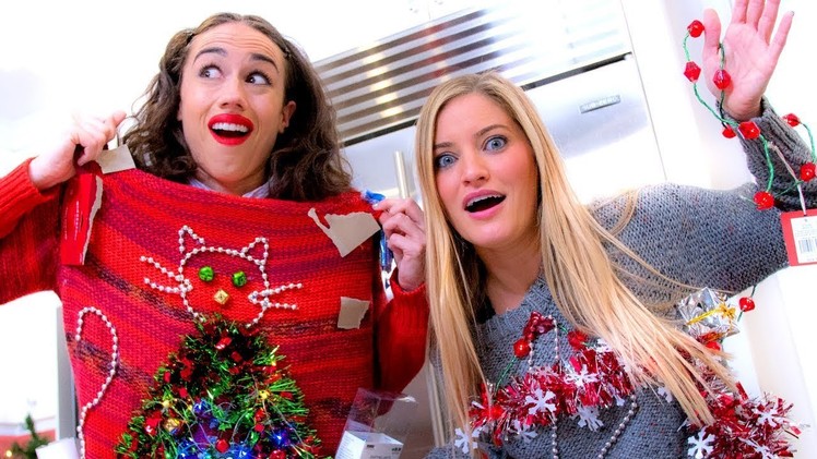DIY Holiday Sweaters with Miranda Sings!