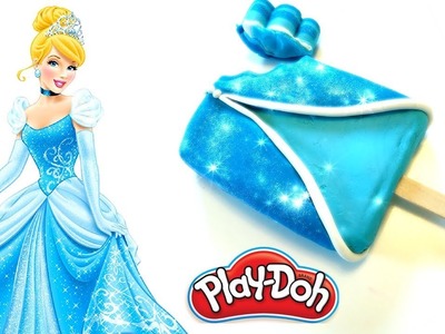 DIY???? How To Do Play Doh Cinderella Ice Cream Modelling Clay Playdough Playset