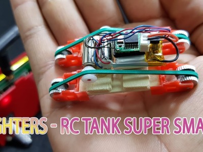 DIY Lighters RC TANK Super Small