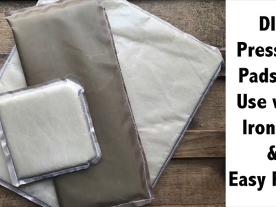 DIY Pressing Pillows for Use with Iron On and the Cricut Easy Press