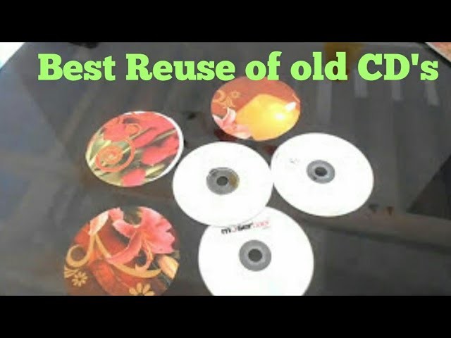 DIY wall Hanging.Recycle old CD's & Greeting cards.Valentine Day gift ideas