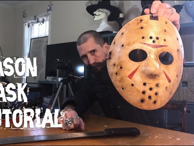 Easy Jason Mask Tutorial - Friday 13th Voorhees Horror Mask