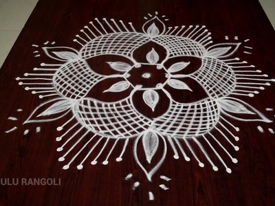 Easy muggulu with dots best kolam with dots best rangoli designs with dots design kolam with dots