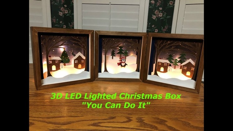 Fairy Light LED 3D Box