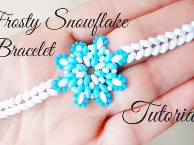 Frosty Snowflake Bracelet - Tutorial