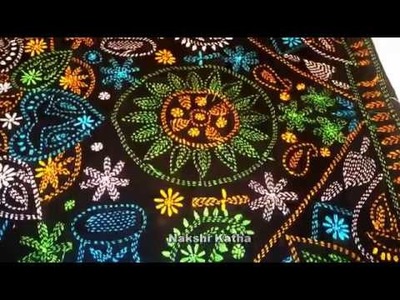 Hand Embroidery new  nakshi katha design video।বাংলাদেশি নকশী কাথার ডিজাইন.