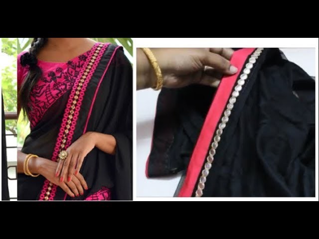 Hand Made Border For Saree. Duppata  Simple & Easy To Make