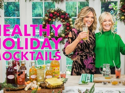 Healthy Holiday "Cocktails" | DIY Vinegar Shrubs & Mocktail Recipes