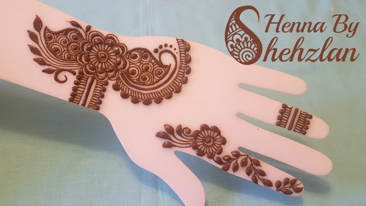 Henna By Shehzlan | How To Henna Tutorial #93 | Gulf Design