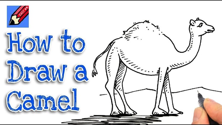 How to draw a Camel Real Easy - step by step